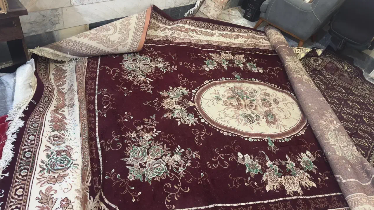 فرش ۱۲ متری|فرش|گرگان, |دیوار