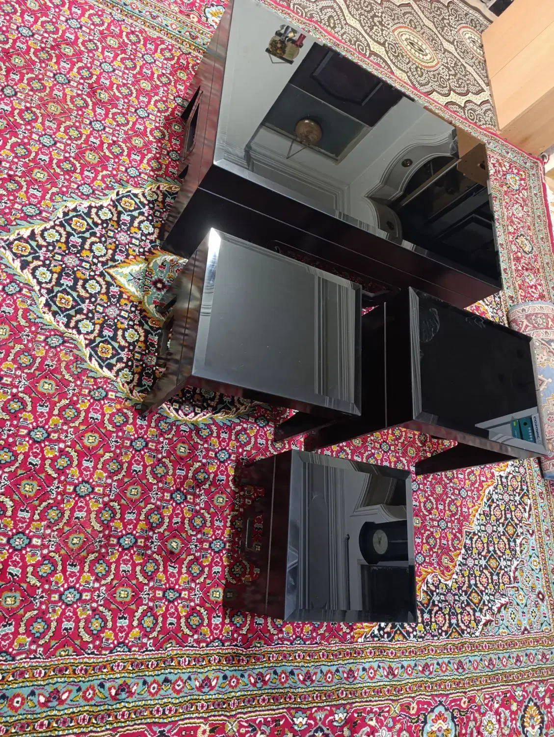 میز سه تیکه و جلو مبلی|مبلمان خانگی و میز عسلی|ملایر, |دیوار