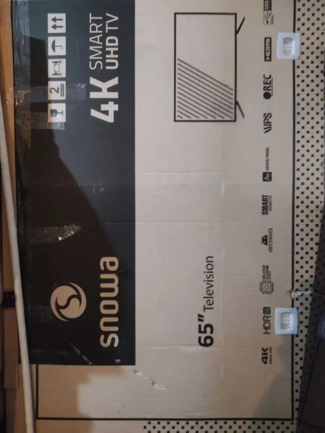 تلویزیون ۶۵اینچ اسنوا|تلویزیون و پروژکتور|کرمانشاه, |دیوار