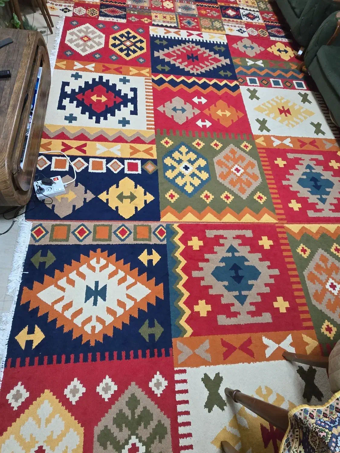 فرش گلیم طرح کوکب|فرش|تهران, جنت‌آباد جنوبی|دیوار