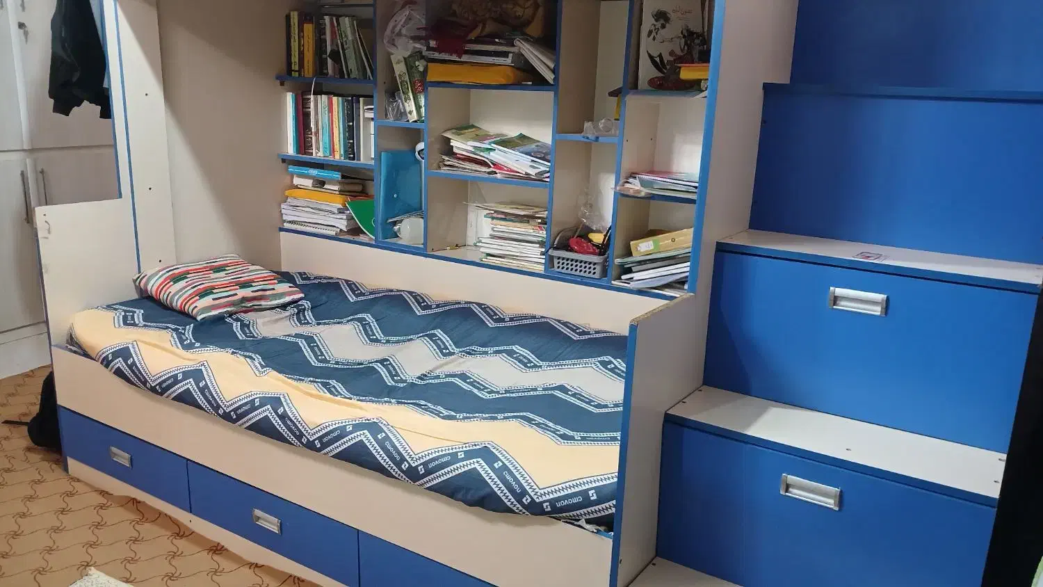 تخت دو طبقه|تخت و سرویس خواب|بجنورد, |دیوار