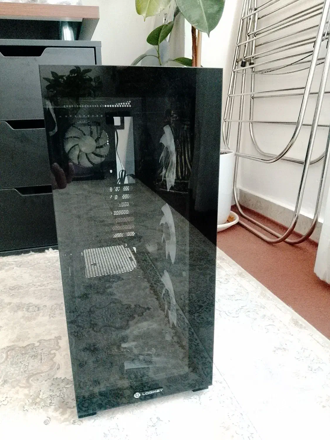 کیس کامپیوتر لاجی کی LK-C540B Mid Tower|رایانه رومیزی|سهند, |دیوار