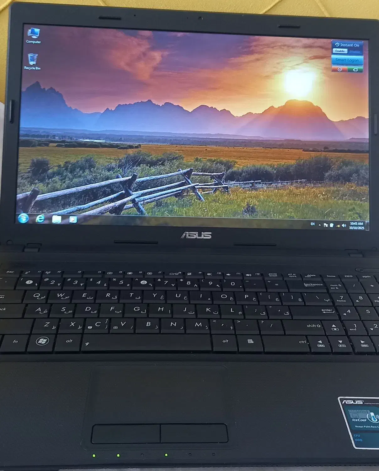 لپ تاپ asus  x54c|رایانه همراه|اصفهان, بهارستان (مخابرات)|دیوار