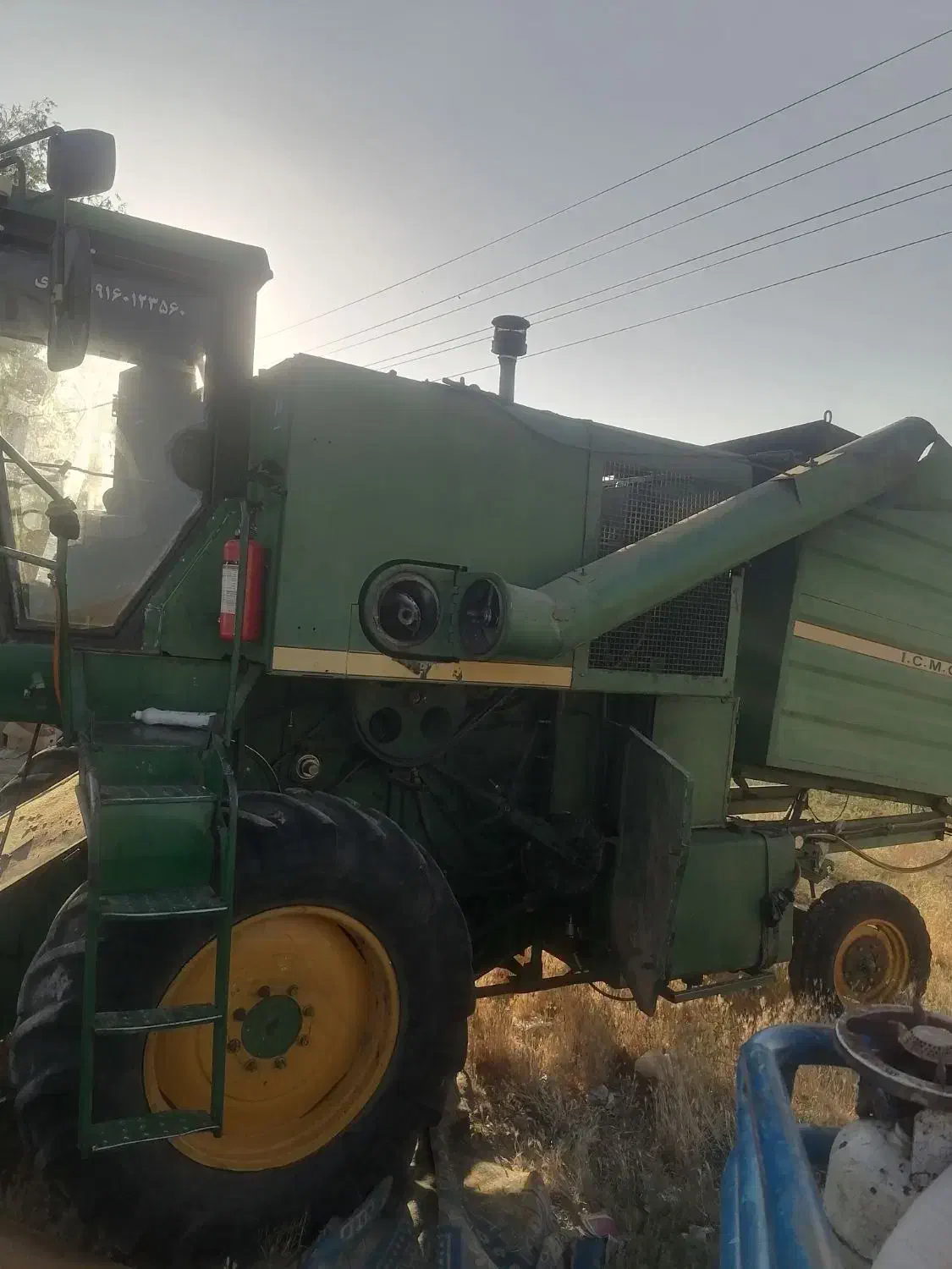 کمباین جاندیر 106 معاوضه میکنم|خودرو سنگین|مسجد سلیمان, |دیوار