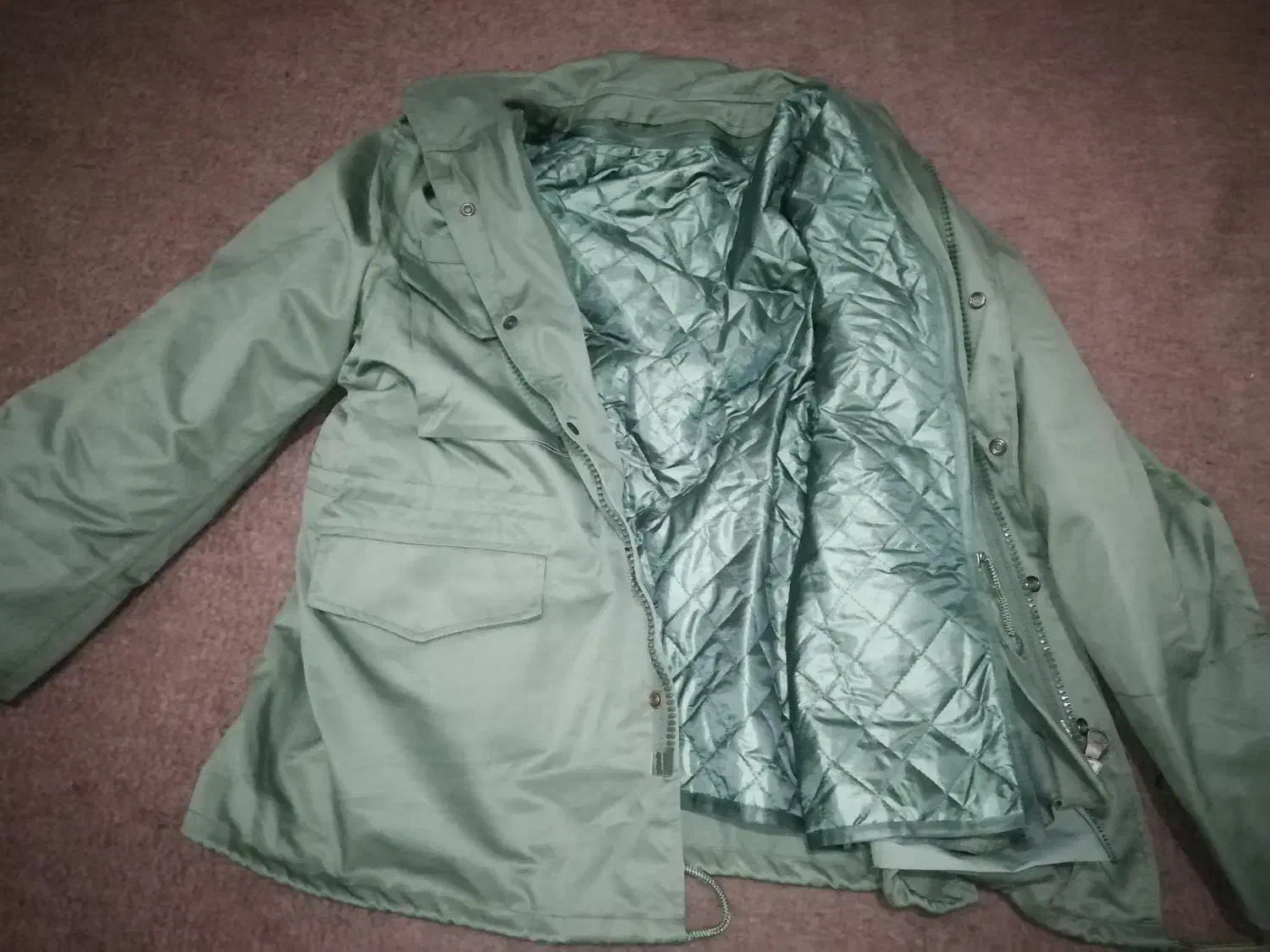 اورکت نو رنگ سبز|لباس|فرمهین, |دیوار