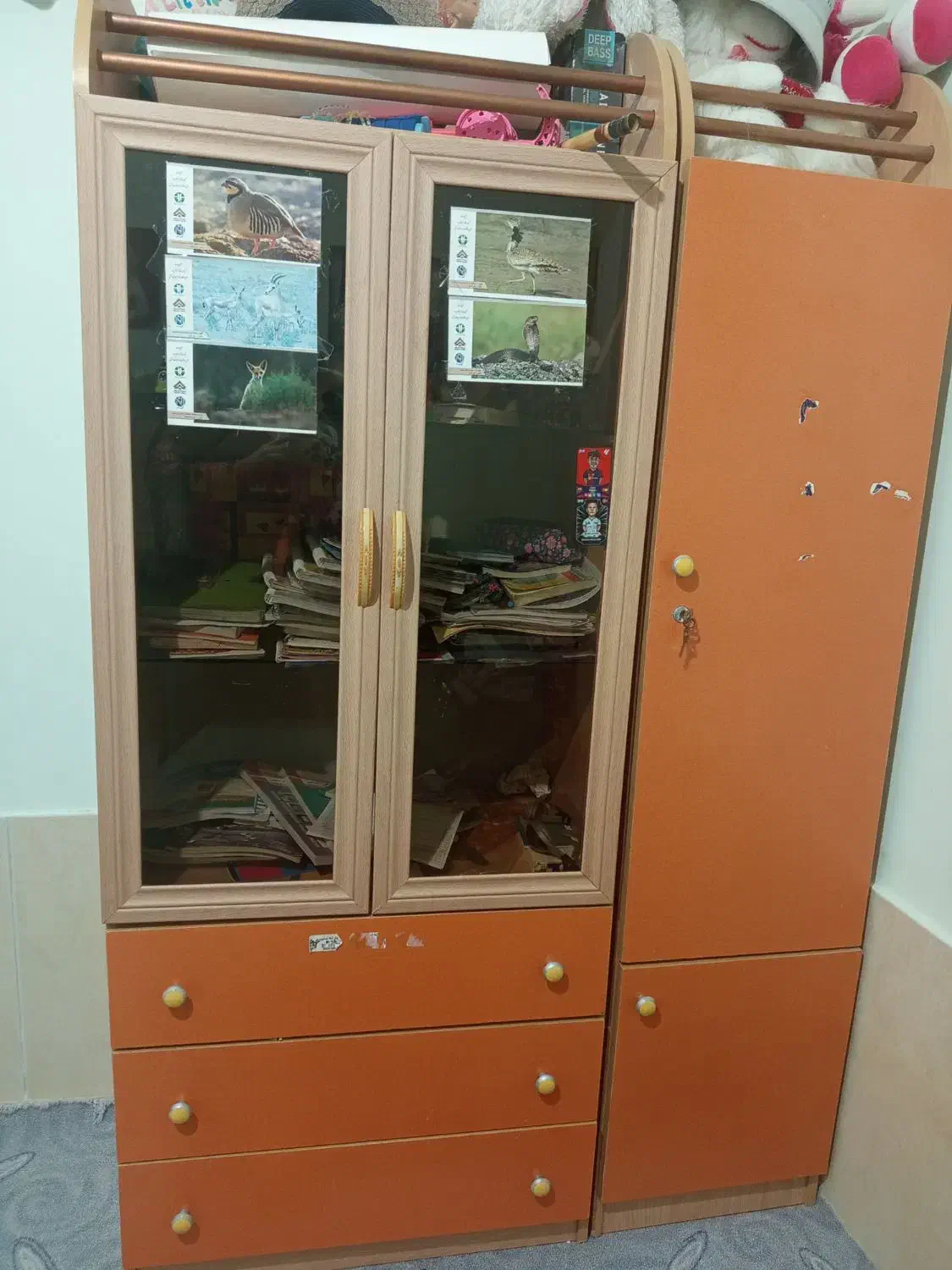 کمد بچه|اسباب و اثاث بچه|سبزوار, ابارش|دیوار