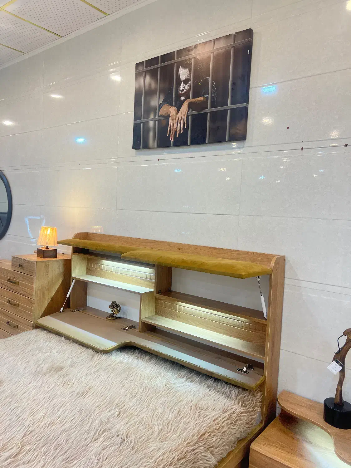 سرویس خواب رابو ـ سرای شاهکار|تخت و سرویس خواب|یزد, |دیوار