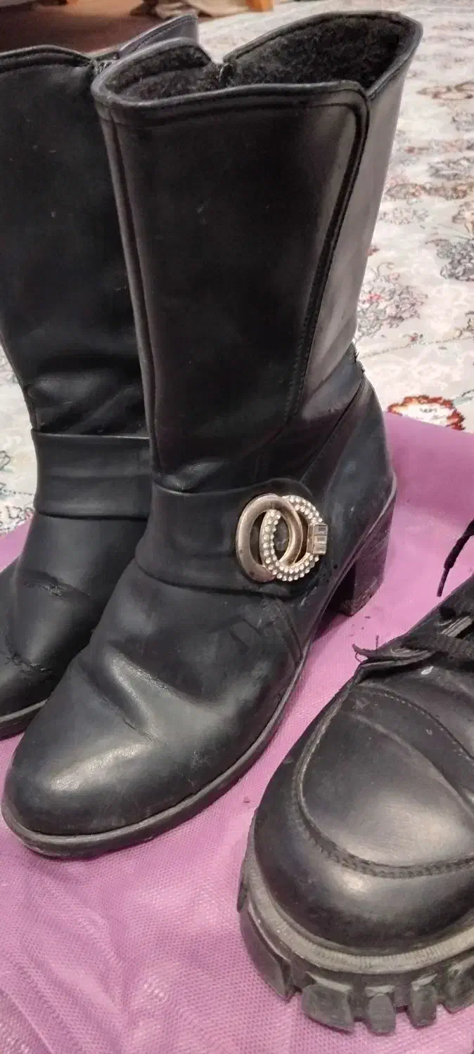 کفش نیم بوت و چکمه|کیف، کفش، کمربند|زنجان, |دیوار