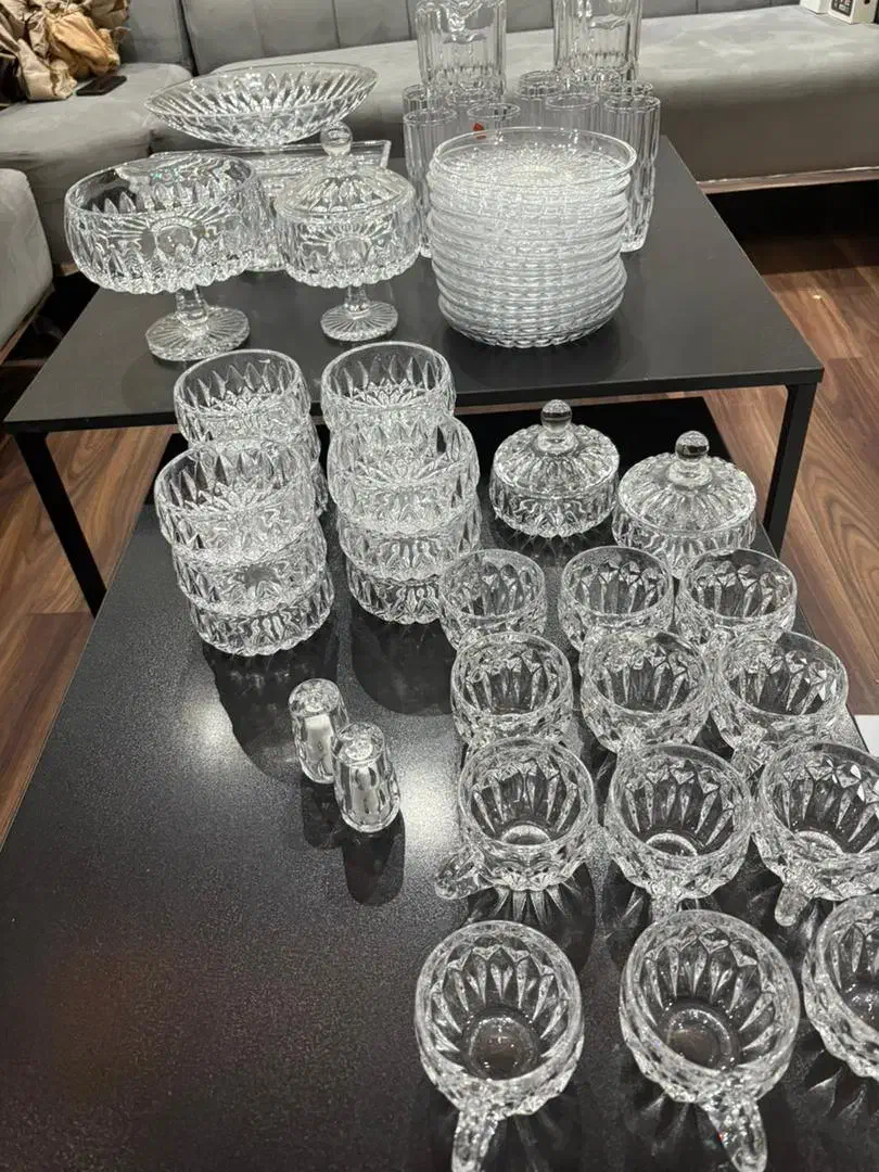 سرویس کریستال ناخمن آلمان اصل|ظروف سرو و پذیرایی|اندیشه, اندیشه فاز ۳|دیوار