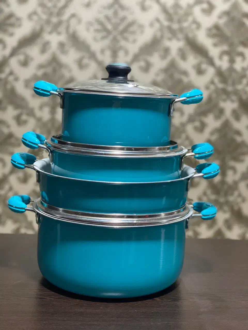 سرویس قابلمه تفلون|ظروف پخت‌وپز|شلمان, |دیوار