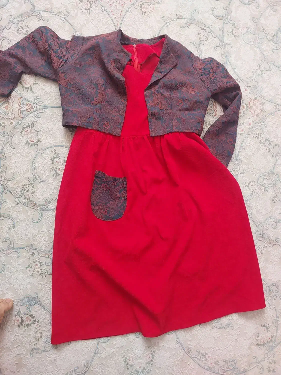 ست مادر و دختر لباس یلدایی|لباس|بیرجند, |دیوار