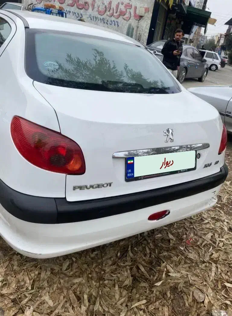 206 sd v8 بی رنگ|خودرو سواری و وانت|ساری, |دیوار