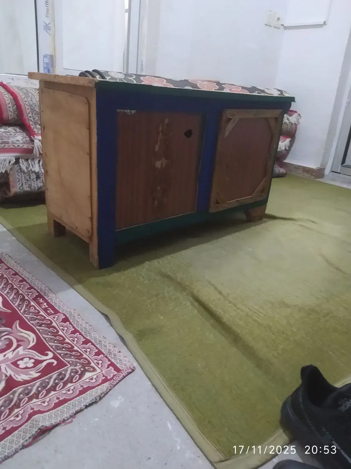 کمد چوبی کتاب دانش آموز|کتابخانه، شلف، قفسه‌های دیواری|پارس‌آباد, |دیوار