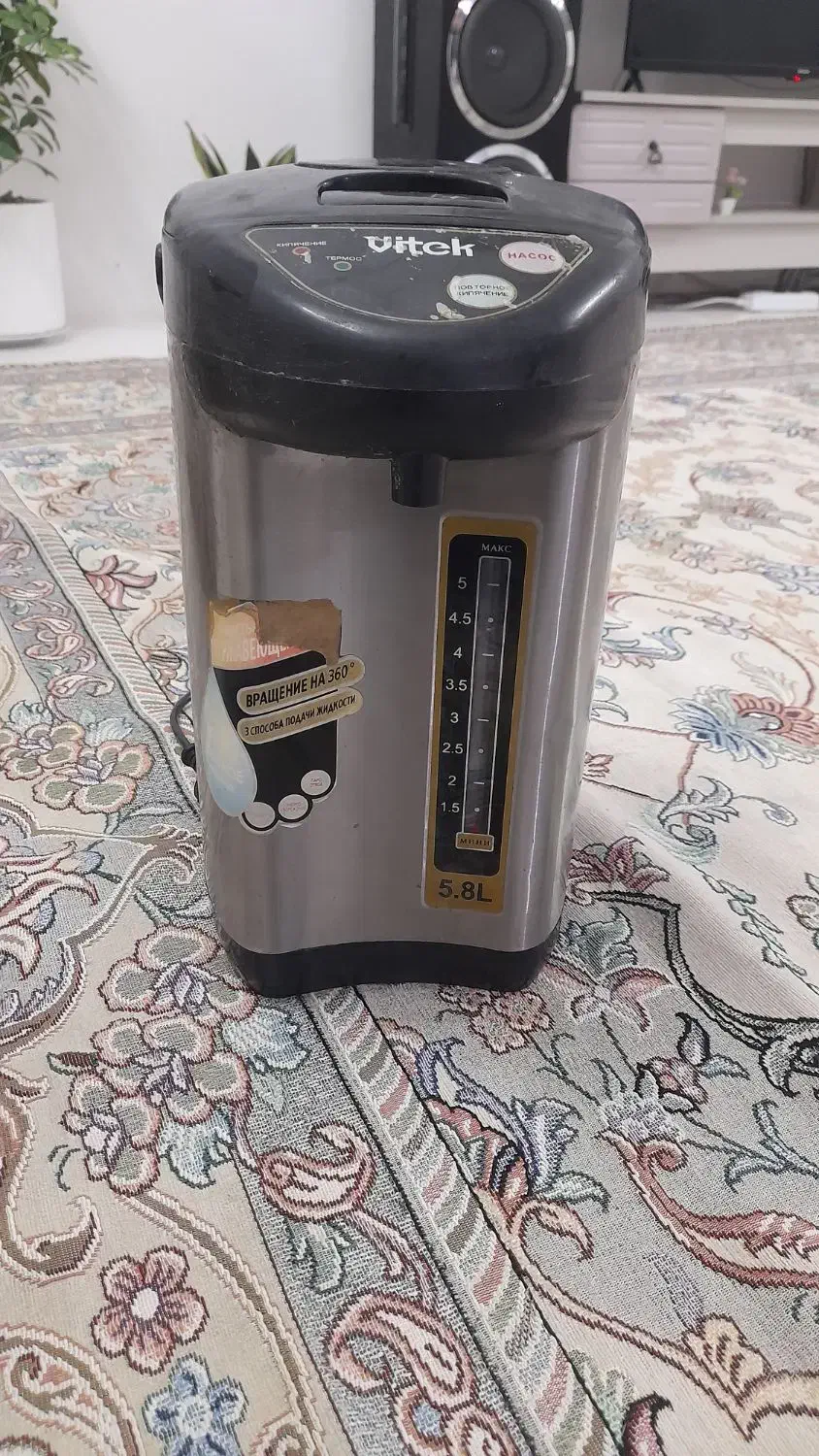 یک عدد فلاکس برقی ۵ لیتری به فروش میرسد تخفیف|سایر لوازم برقی|مشهد, طبرسی شمالی|دیوار