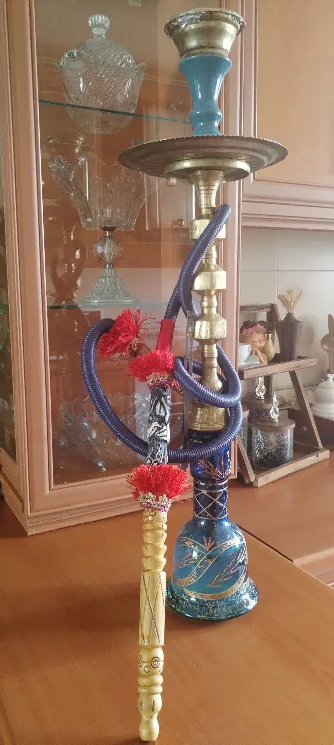 قلیان برنجی|کلکسیون و سرگرمی|نهاوند, |دیوار