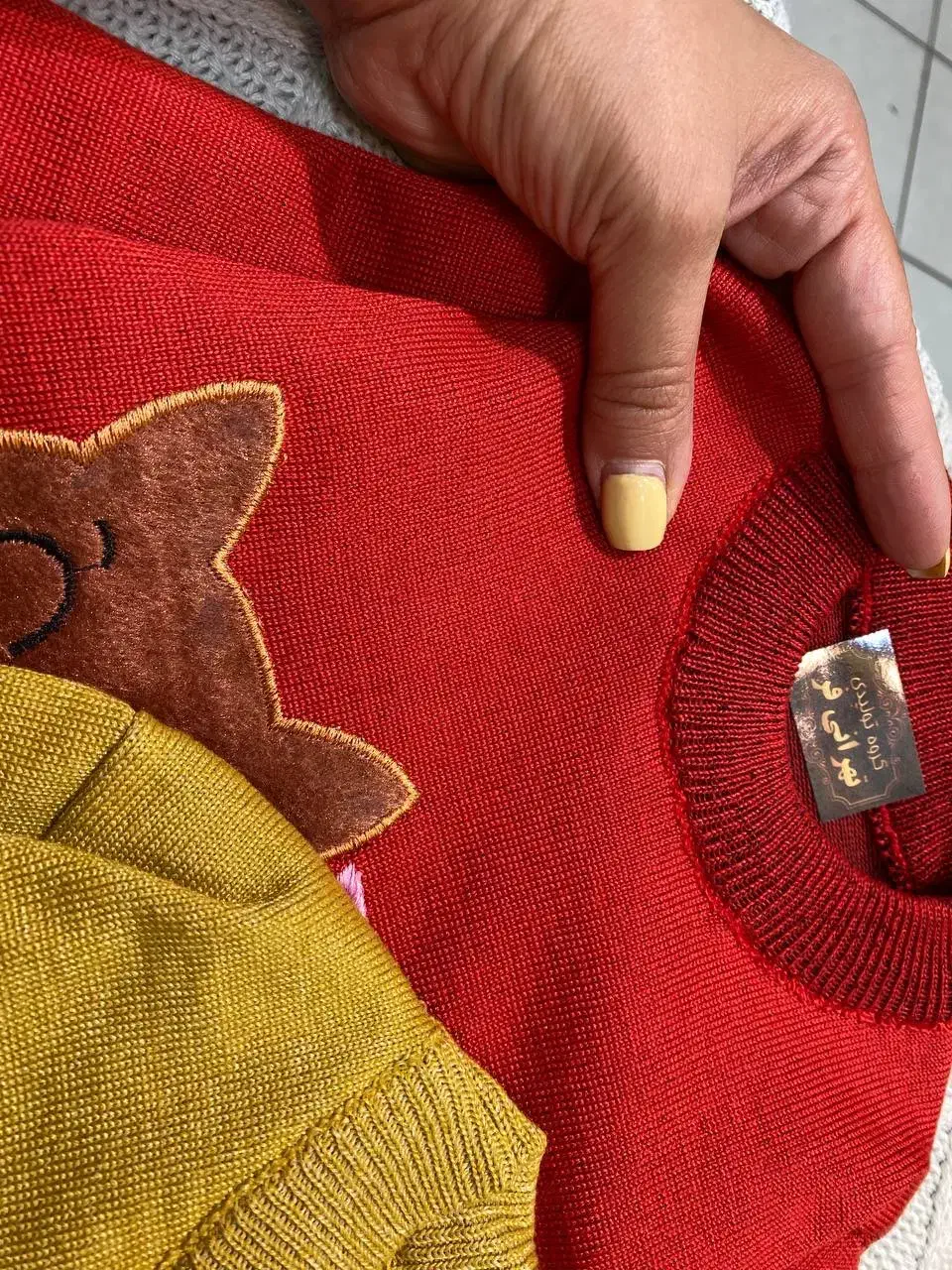 بافندگی کاموا عمده- بلوزجات ریز بافت پسردختر|کفش و لباس بچه|کرج, پارک علم و فناوری البرز|دیوار