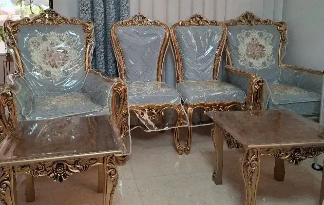 مبلمان ۹نفره|مبلمان خانگی و میز عسلی|صومعه‌سرا, |دیوار
