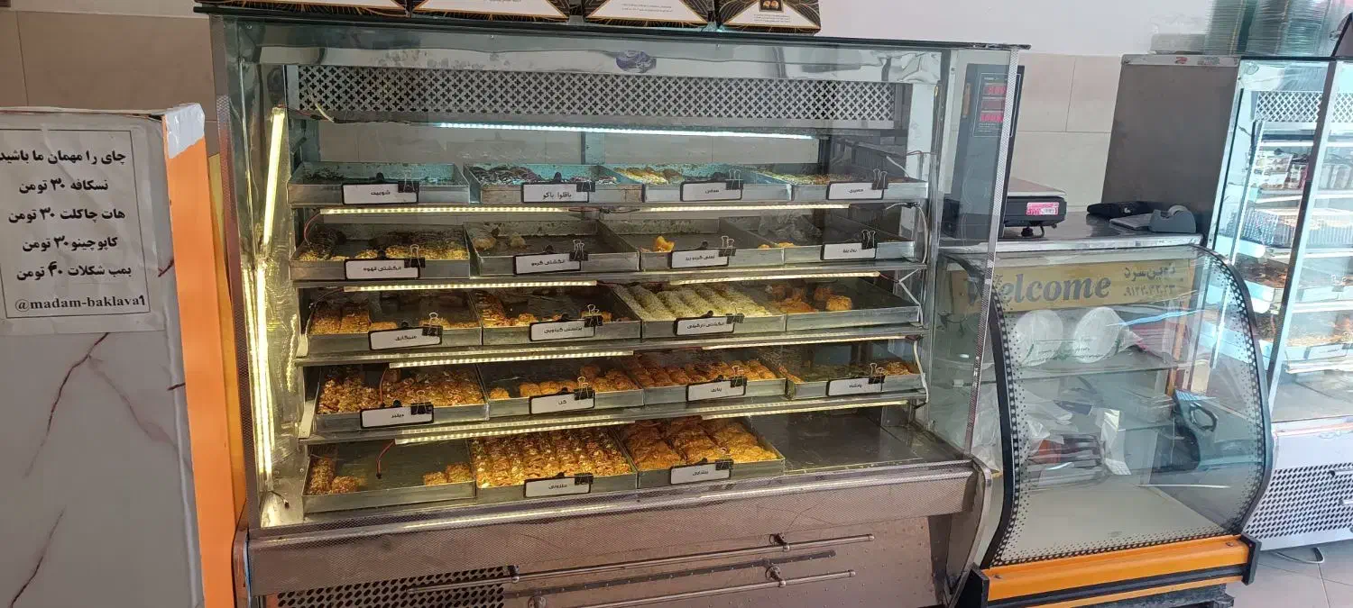 یخچال ویترینی. توافق میکنیم سر قیمت.|فروشگاه و مغازه|ساوه, |دیوار