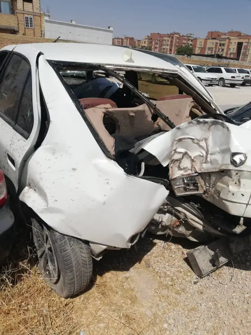 سمند EF7 تصادفی 92|خودرو سواری و وانت|شیراز, زند|دیوار