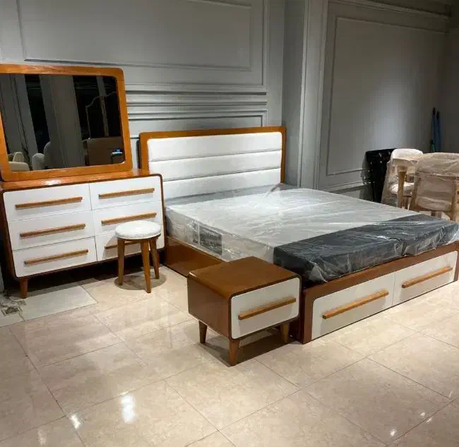 تخت خواب و سرویس خواب و تخت خواب دونفره کاترین|تخت و سرویس خواب|تهران, یافت آباد جنوبی|دیوار