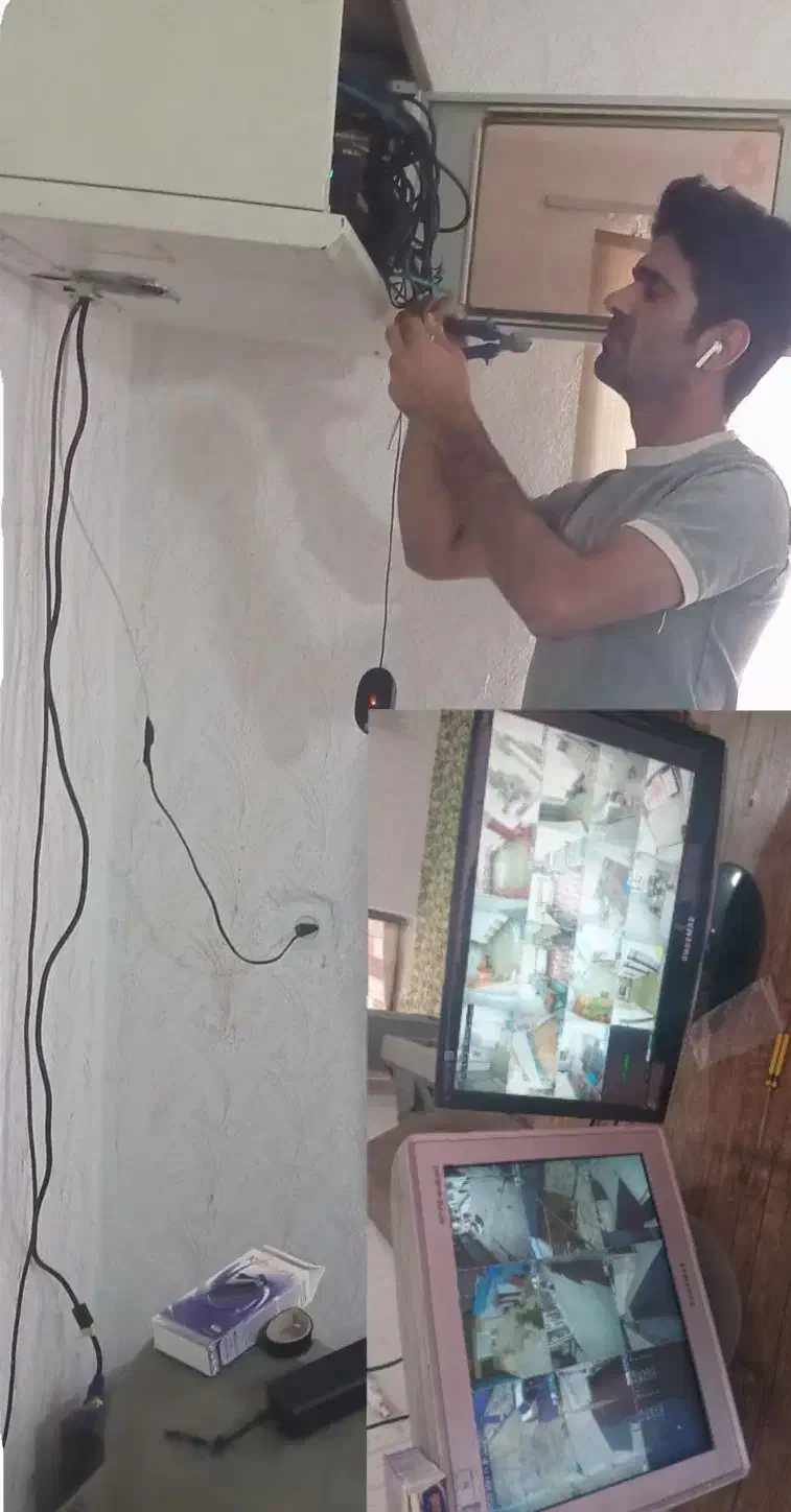 عیب یابی و نصب دوربین مدار بسته و برقکاری ساختمان|خدمات پیشه و مهارت|یاسوج, |دیوار