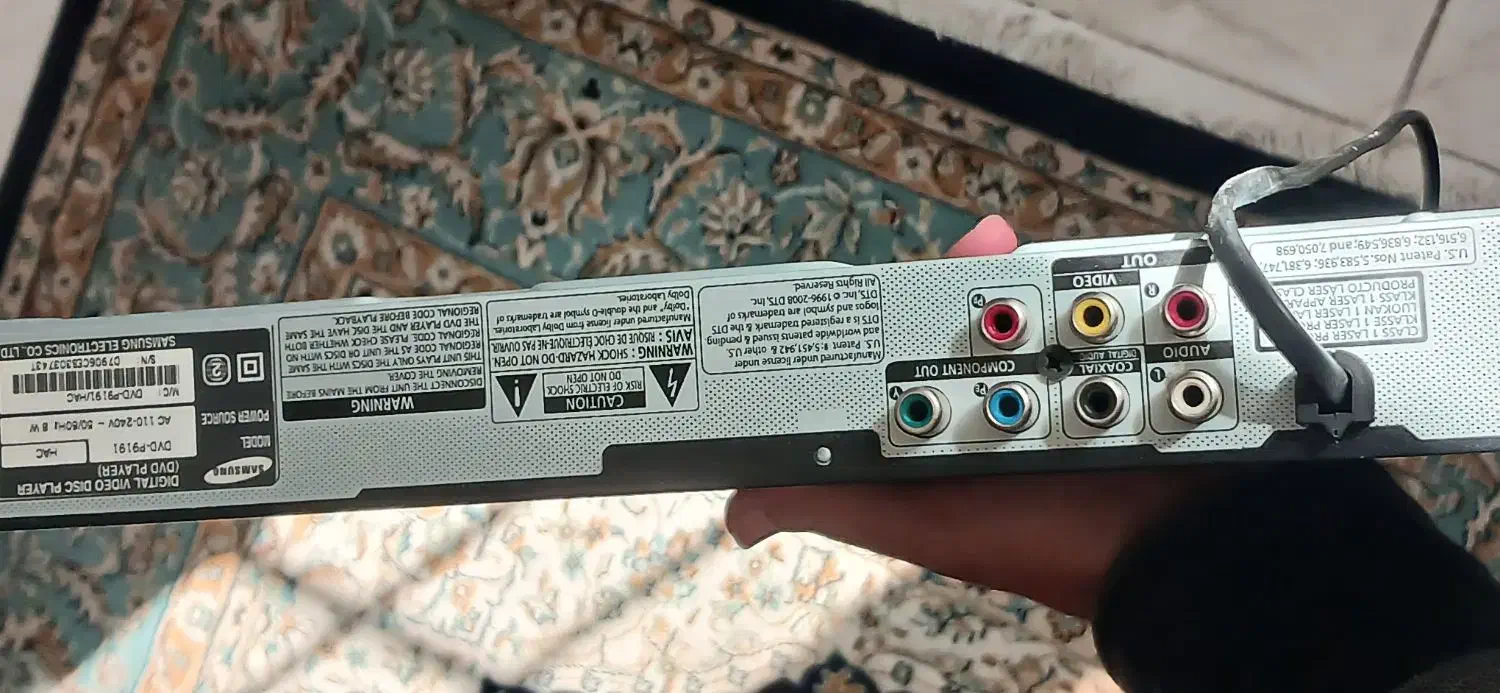 دی وی دی پلیر سامسونگ اصل|پخش‌کننده DVD و ویدیو|همدان, |دیوار