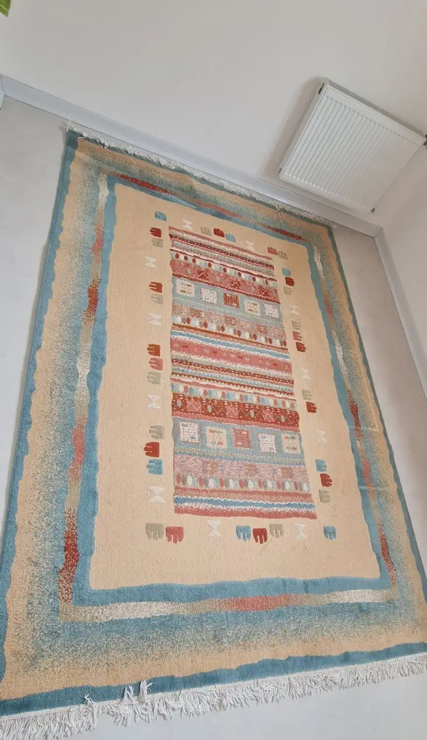 گلیم فرش 6 متری تمیز|گلیم، جاجیم، گبه|قائم‌شهر, |دیوار