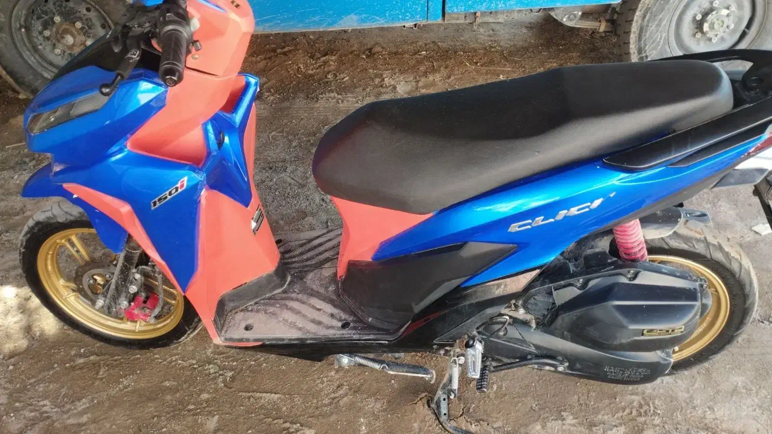 موتور کلیک 150|موتورسیکلت|کهنوج, |دیوار