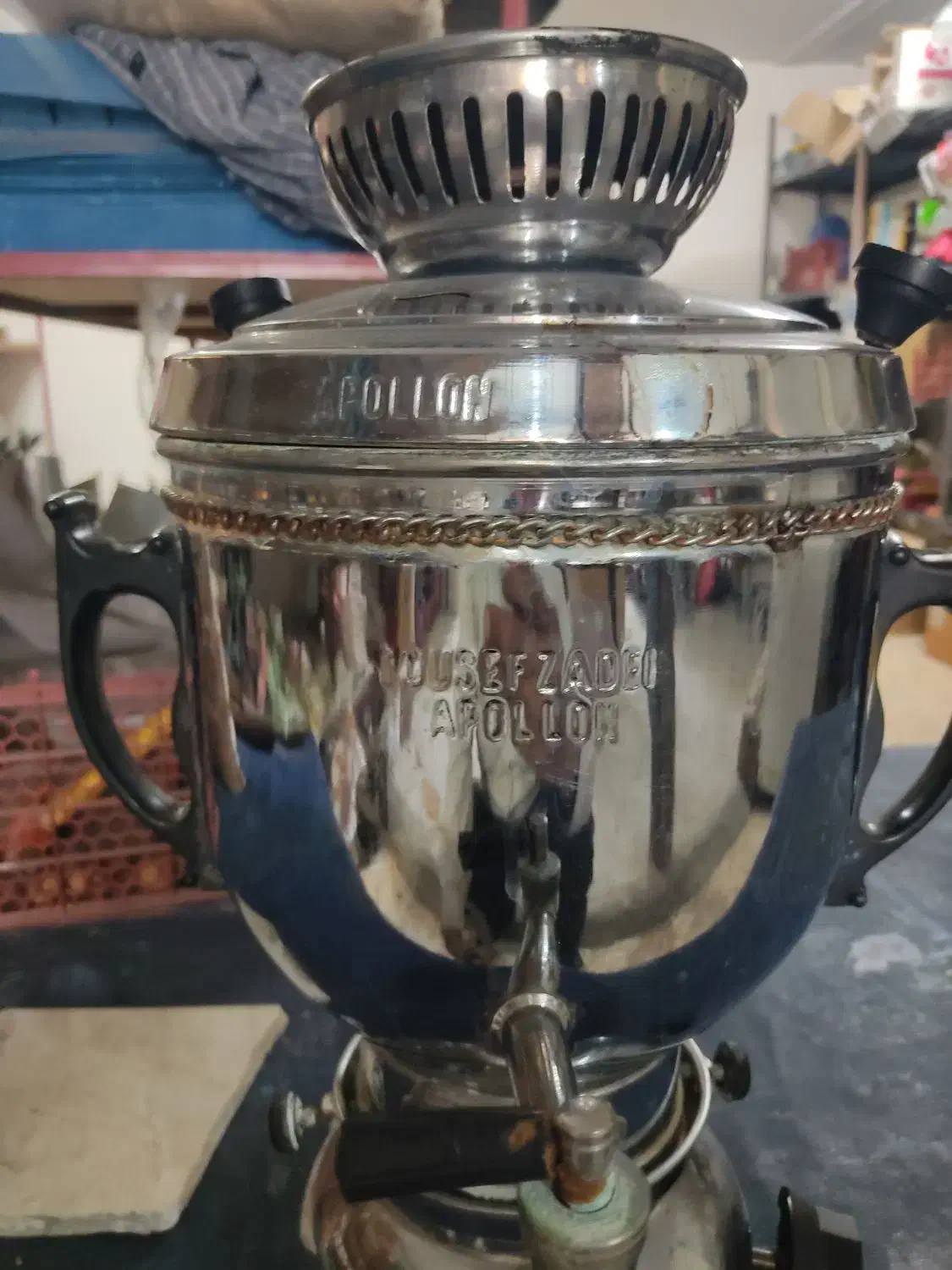 سماور گازی اپولون|سماور، چای‌ساز، قهوه‌ساز|وحیدیه, |دیوار