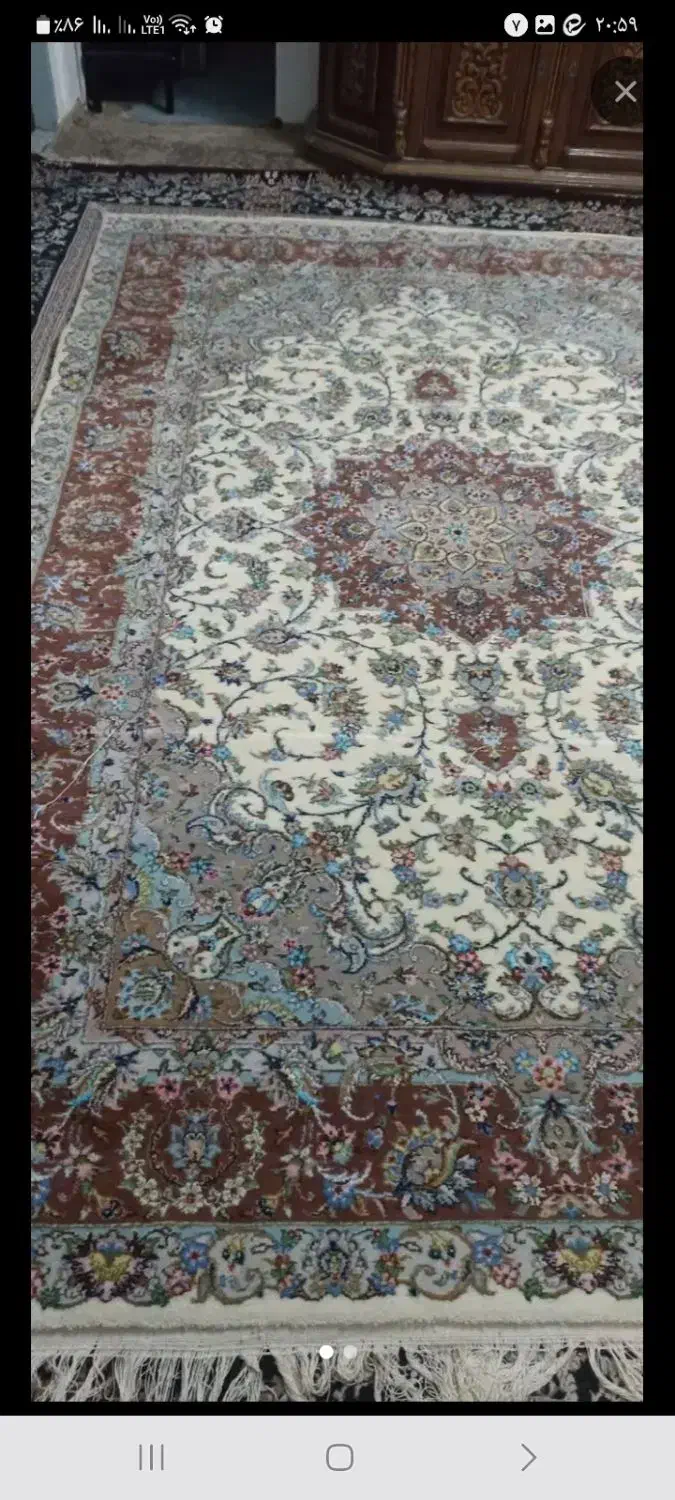 قالی دستباف|فرش|کاشان, فاز ۱ ناجی آباد|دیوار