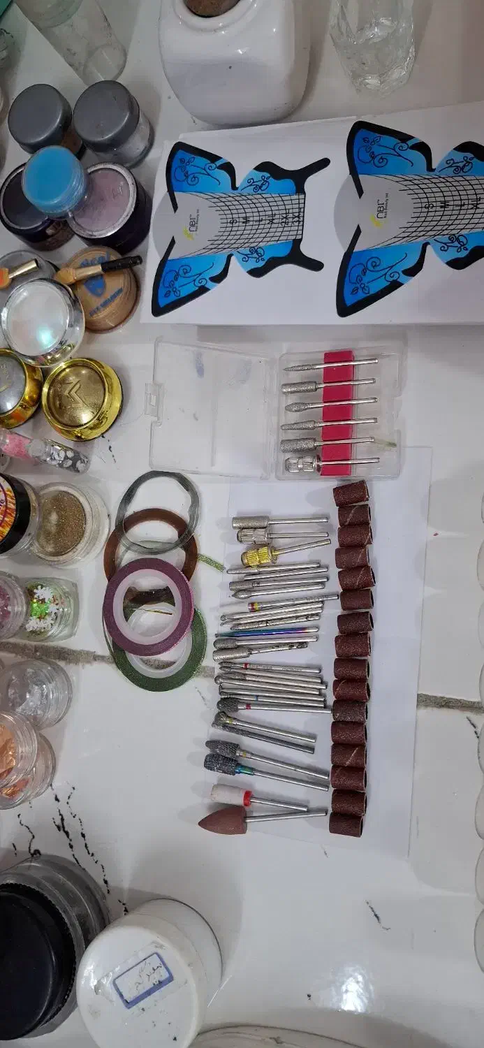 لوازم کاشت ناخن|آرایشی، بهداشتی، درمانی|تهران, دولتخواه جنوبی|دیوار