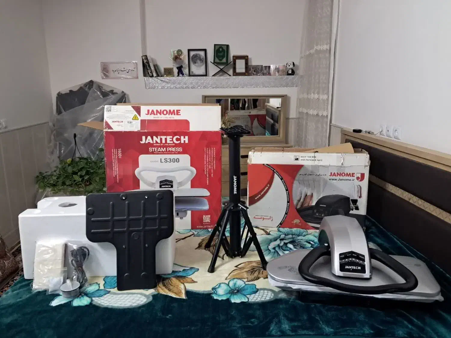 اتو پرس ژانومه مدل ls300|اتو و لوازم اتو|میبد, |دیوار