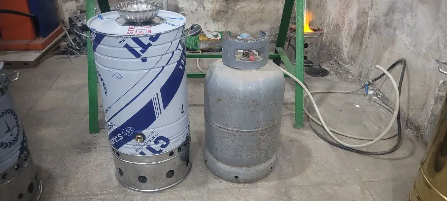 سماوربزرگ هیئتی استیل گازی مسجدی وسوپری و کافه|سماور، چایساز، قهوهساز|مشهد, کوی دروی|دیوار