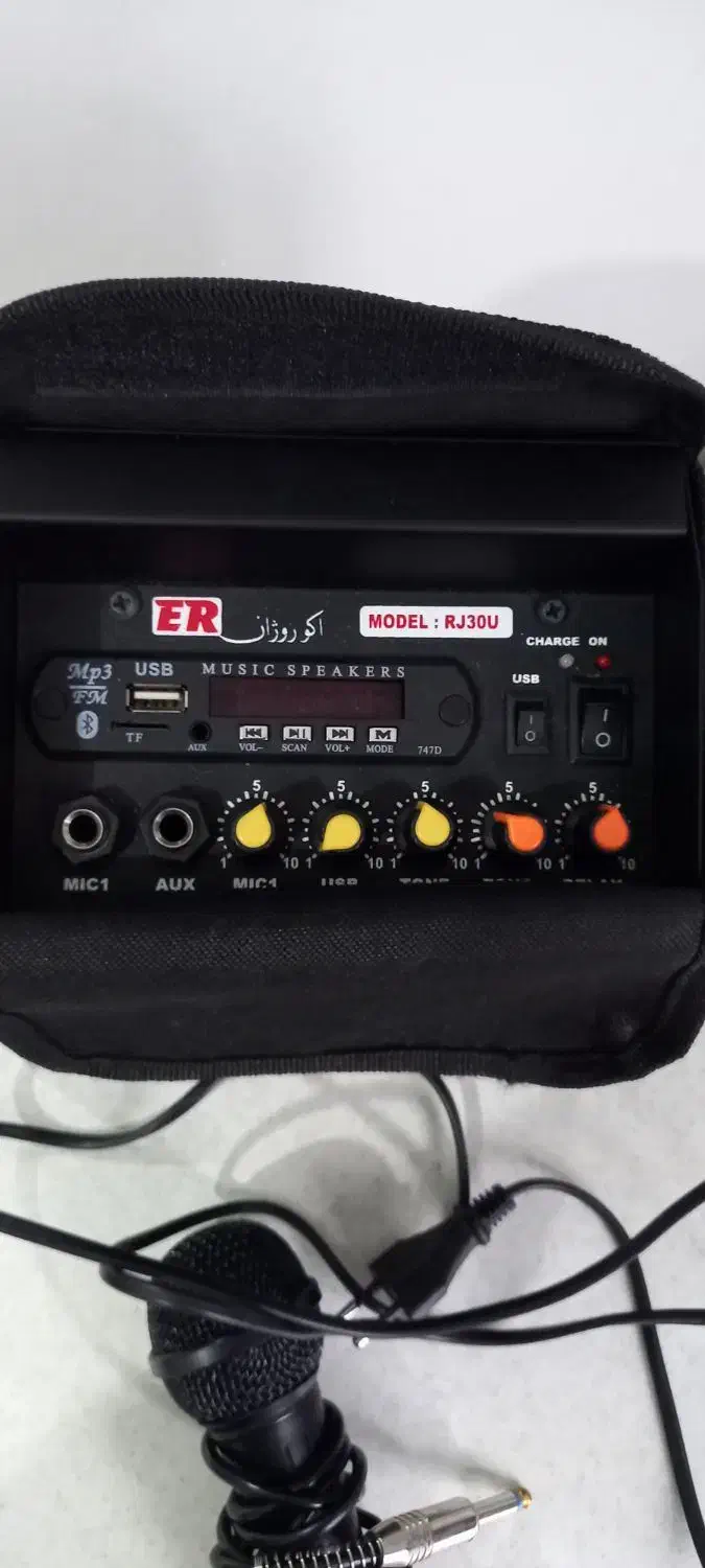 فروش دستگاه اکو روژان.همرا میکروفون.|سیستم صوتی خانگی|صومعهسرا, |دیوار