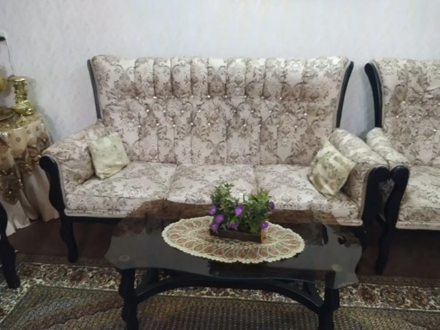 مبل نیمه سلطنتی ۱۲نفره|مبلمان خانگی و میز عسلی|مرند, |دیوار