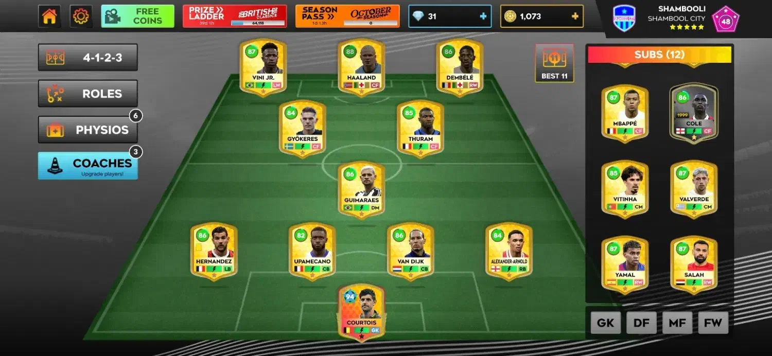 فروش اکانت ناب دریم لیگ(لیگ رویایی 2025)|کنسول، بازی ویدئویی و آنلاین|نهاوند, |دیوار