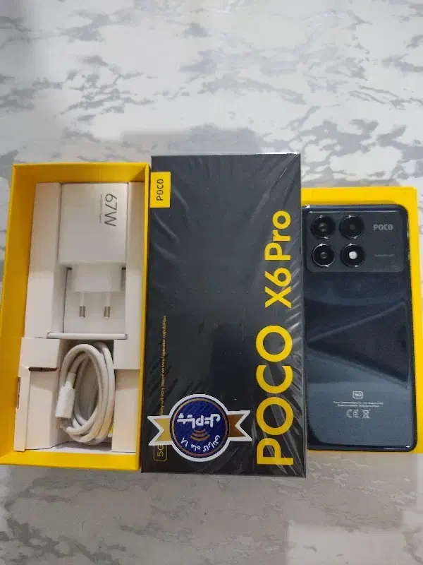 گوشی شیائومی پوکو Poco X6 Pro 5g درحدنو 512 رام 12|موبایل|تهران, کیانشهر|دیوار