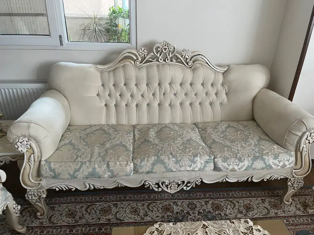 مبل با چوب راش|مبلمان خانگی و میز عسلی|قرچک, شهرک طلائیه|دیوار