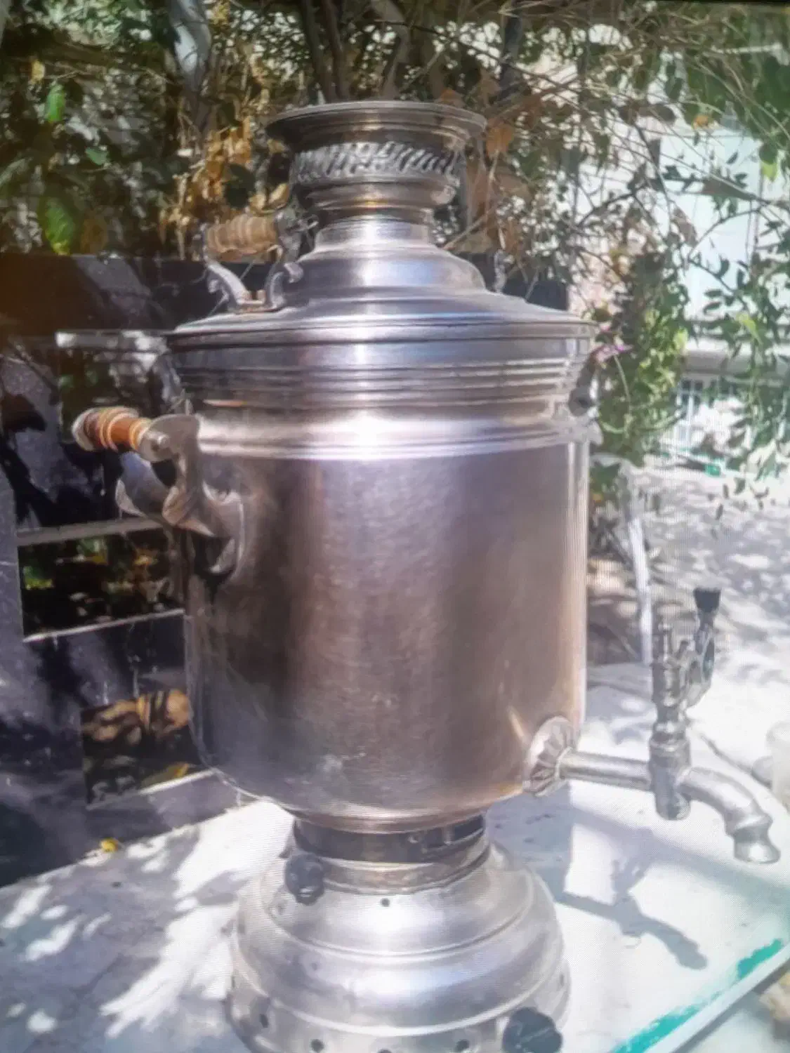 سماور ۱۶لیتری قدیمی|سماور، چای‌ساز، قهوه‌ساز|تهران, دهکده المپیک|دیوار