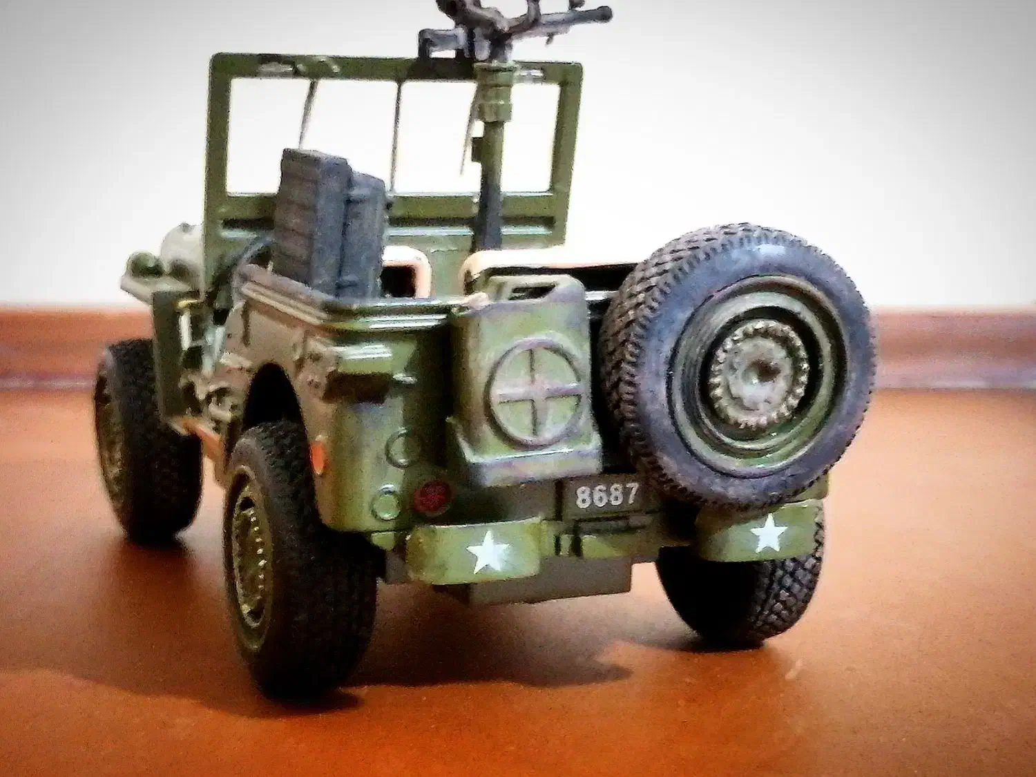 جیپ نوستالژی ویلیز ارتش آمریکا|مجسمه، تندیس، ماکت|پرند, فاز ۶|دیوار