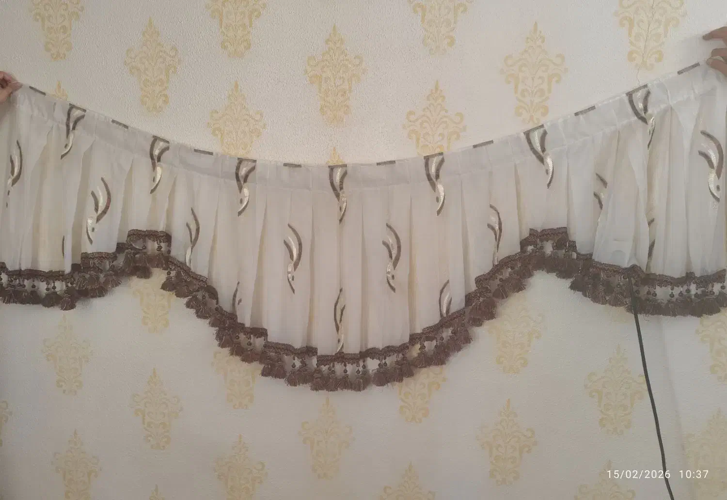 حریر|پرده، رانر، رومیزی|خمینی‌شهر, |دیوار