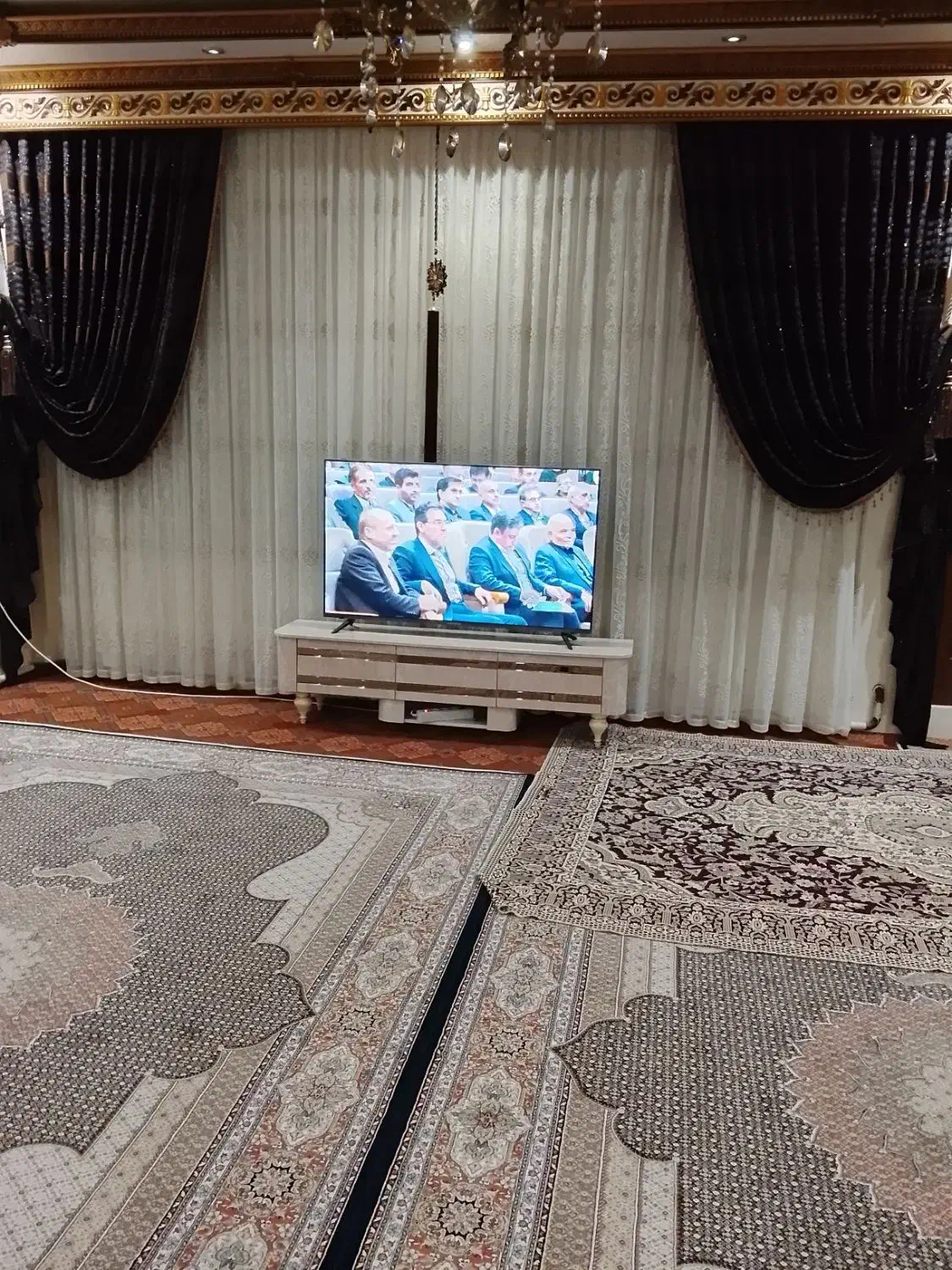 پرده درحد نو همراه با والن|پرده، رانر، رومیزی|اردبیل, |دیوار