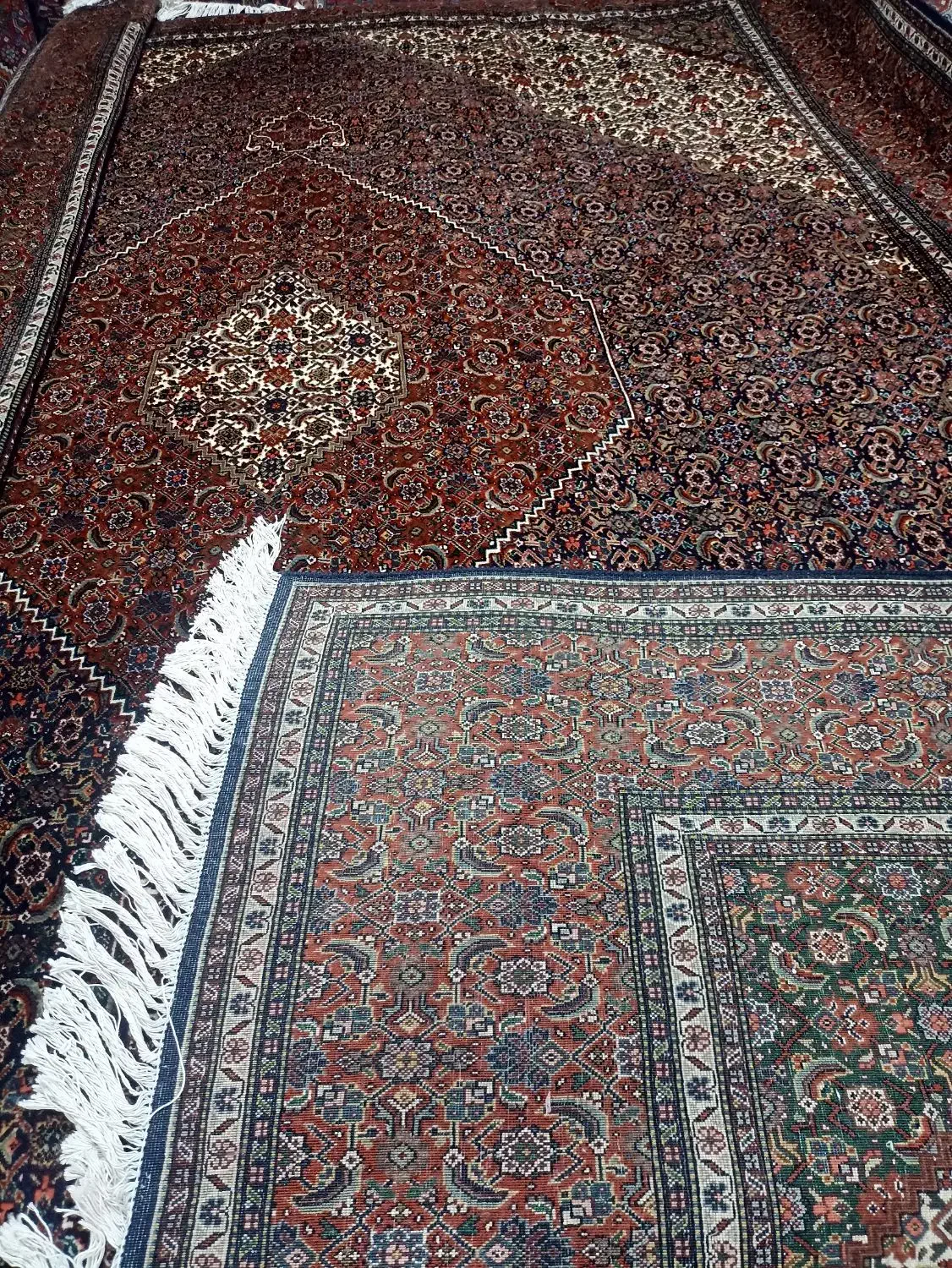 12متری استاد بافت قدیم40رج طرح ماهی خوی|فرش|خوی, |دیوار