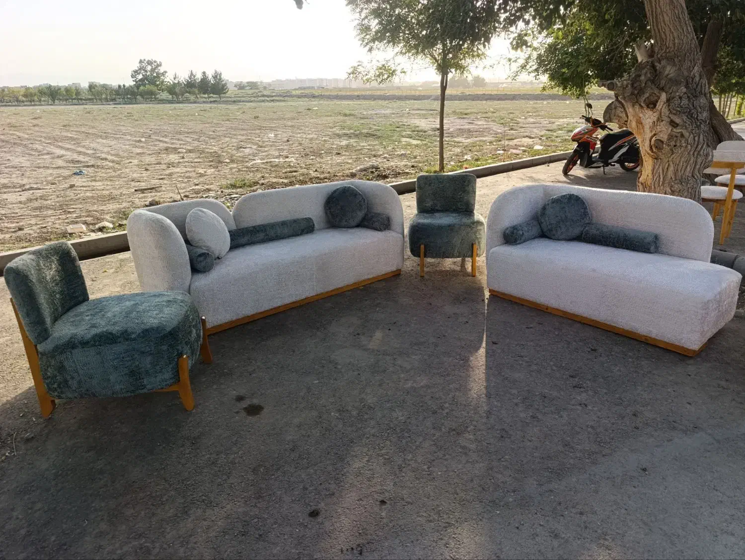 مبل راحتی پاندا تدی ست 8 نفره مدل روسیکا|مبلمان خانگی و میز عسلی|مشهد, هنرستان|دیوار