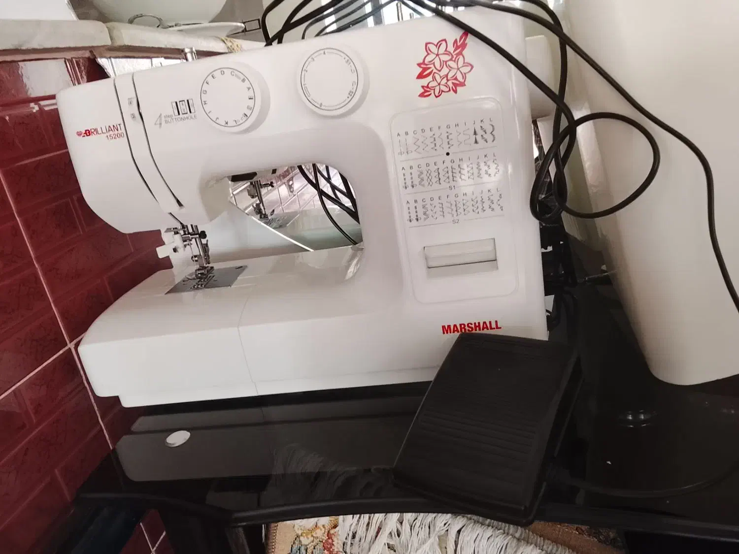 چرخ خیاطی نو مال جهزیه|چرخ خیاطی و ریسندگی|خوی, |دیوار