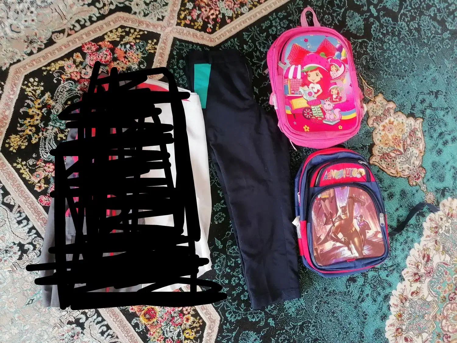 دو عدد کیف مدرسه|کفش و لباس بچه|شیراز, سعدیه شمالی|دیوار