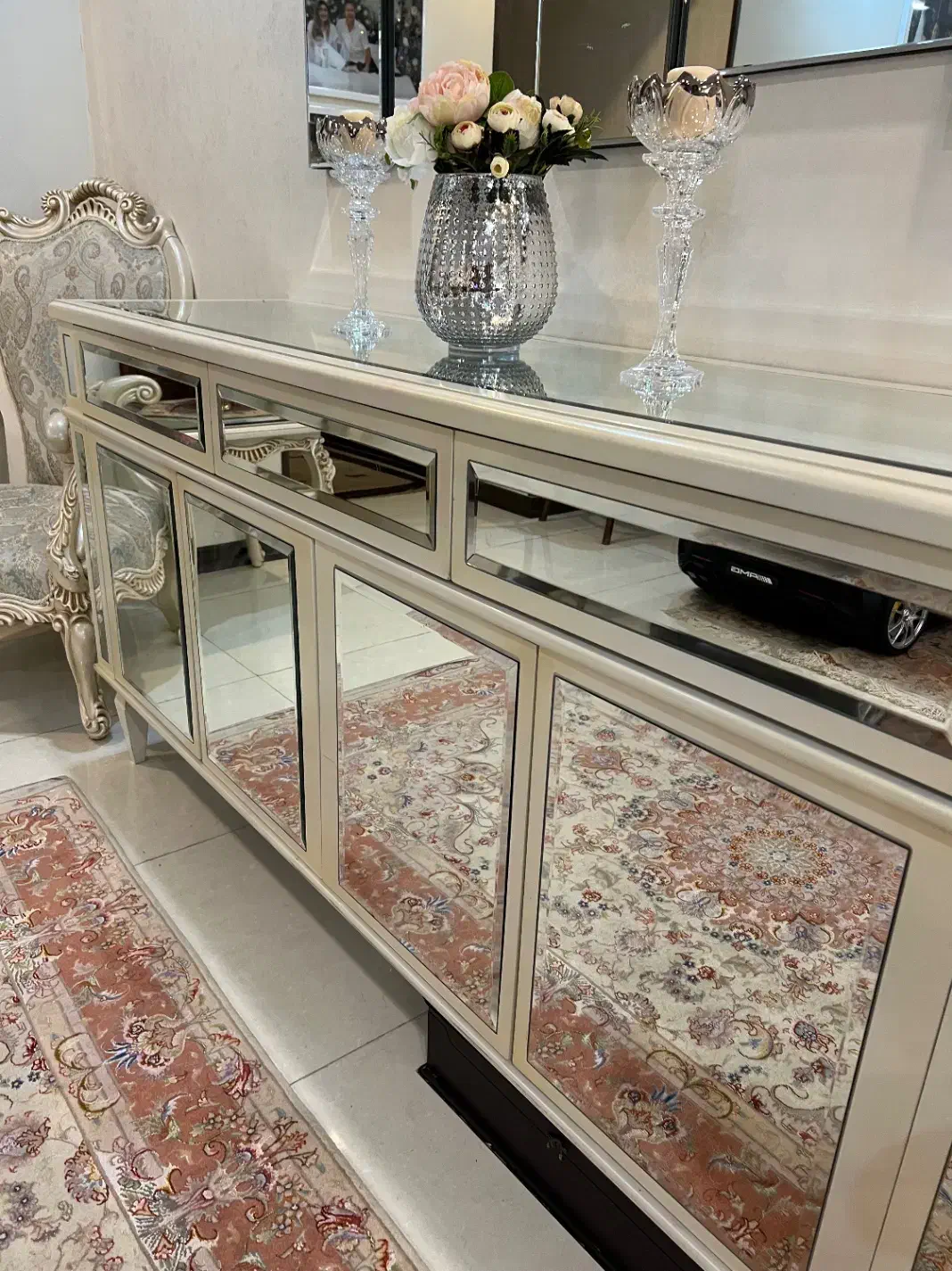 آینه کنسول آینه ای|بوفه، ویترین، کنسول|تهران, جهاد|دیوار