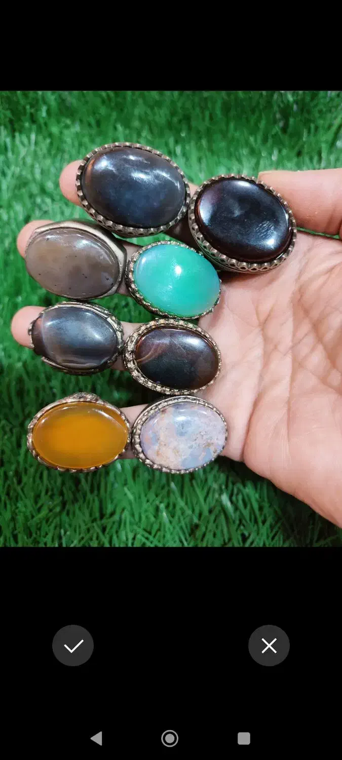 انگشترهای معدنی|جواهرات|شیراز, فرگاز|دیوار