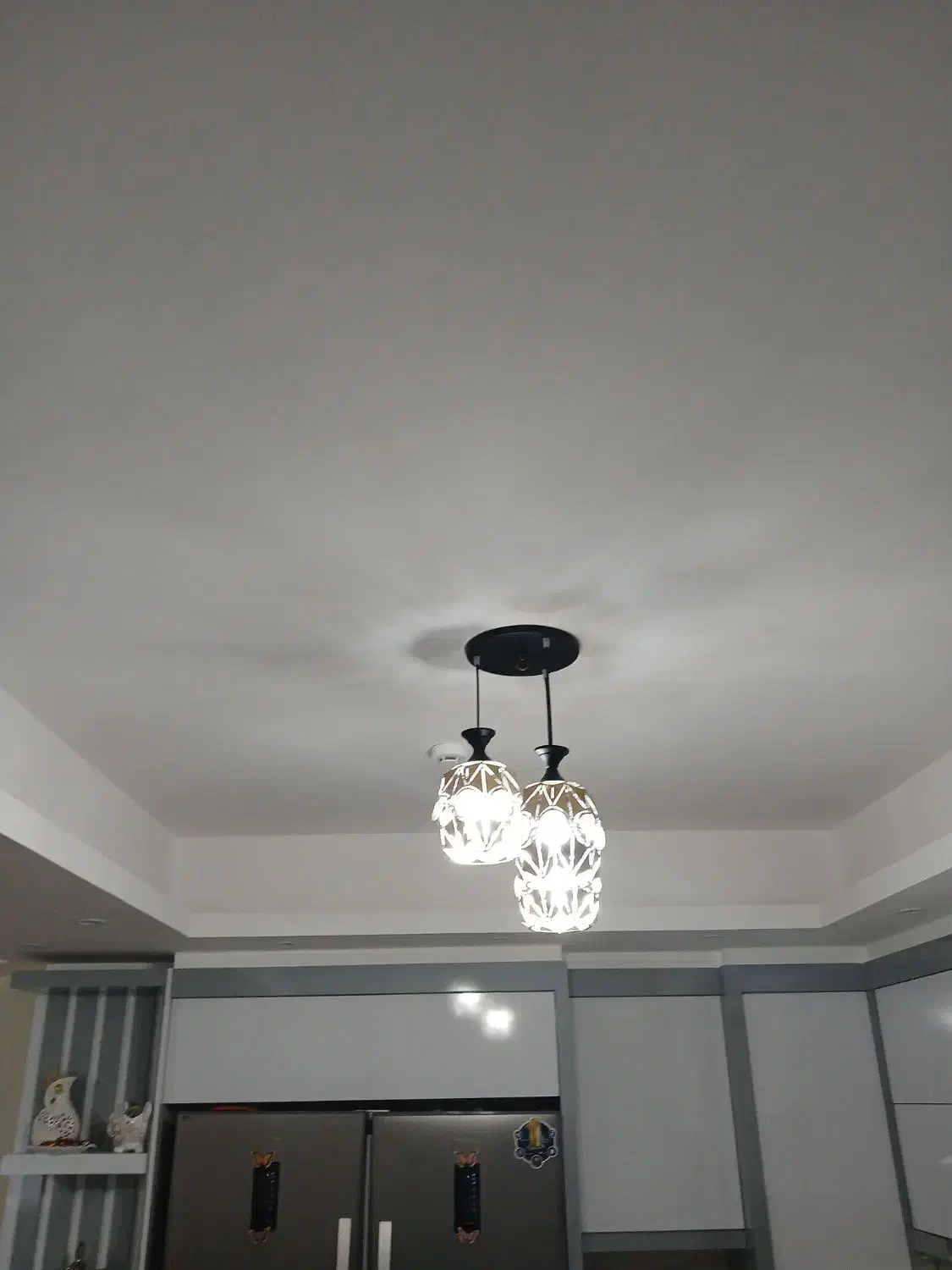 لوستر  سه شاخه نو|لوستر و چراغ آویز|سهند, |دیوار