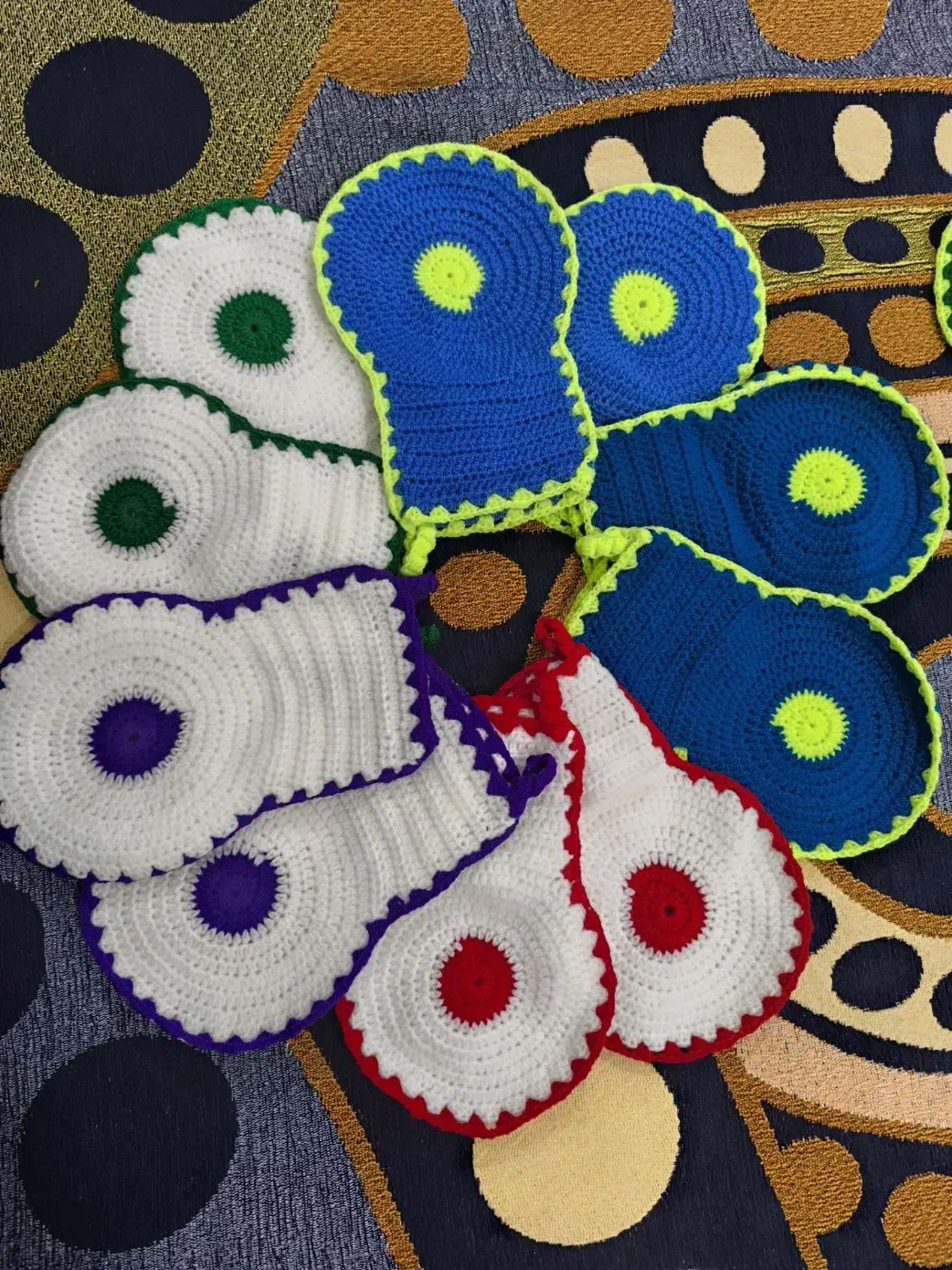 بافت لیف های دست بافت،شال گردنی ،ژاکت|صنایع دستی و سایر لوازم تزئینی|بوئین زهرا, |دیوار